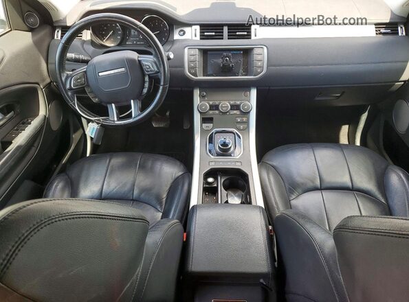 SALVP2BG0HH203189 2017 LAND ROVER RANGE Gray Widok deski rozdzielczej