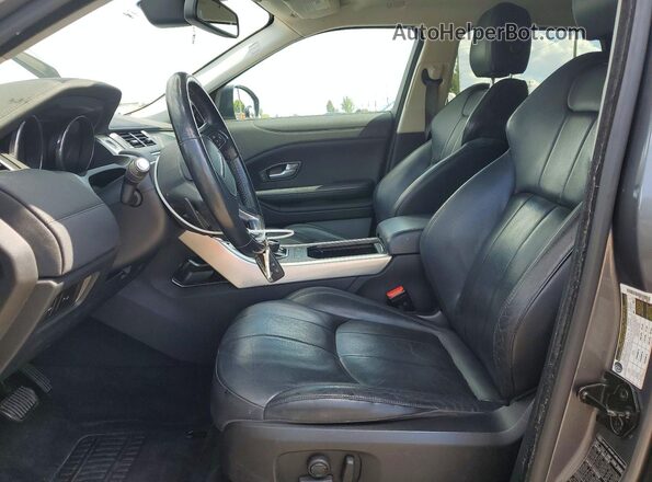 SALVP2BG0HH203189 2017 LAND ROVER RANGE Gray Widok wnętrza z przodu