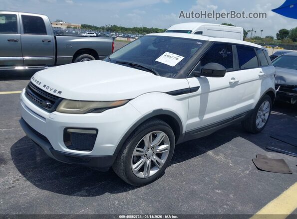 SALVP2BG1GH082767 2016 LAND ROVER RANGE ROVER EVOQUE Белый Передняя левая четверть