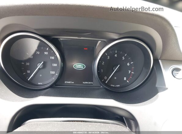 SALVP2BG1GH082767 2016 LAND ROVER RANGE ROVER EVOQUE Белый Вид задних сидений