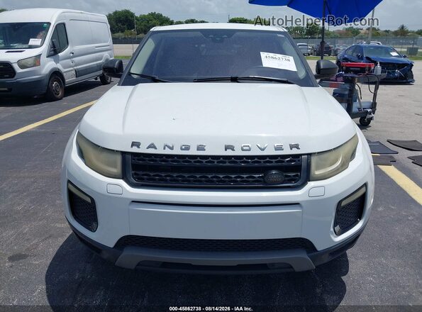 SALVP2BG1GH082767 2016 LAND ROVER RANGE ROVER EVOQUE Белый Вид панели приборов
