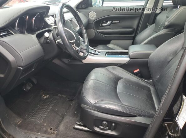 SALVP2BG1HH191859 2017 LAND ROVER RANGE Черный Вид салона спереди