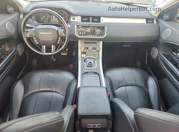 SALVP2BG1HH191859 2017 LAND ROVER RANGE Черный Вид панели приборов