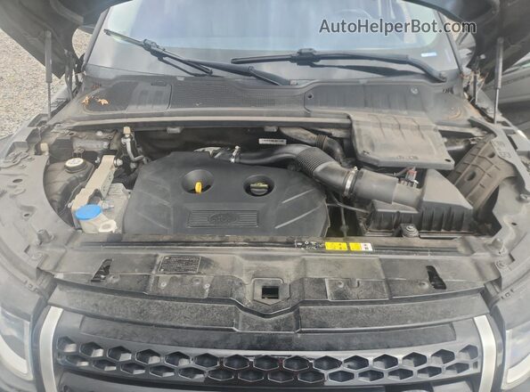 SALVP2BG1HH191859 2017 LAND ROVER RANGE Черный Вид подкапотного пространства