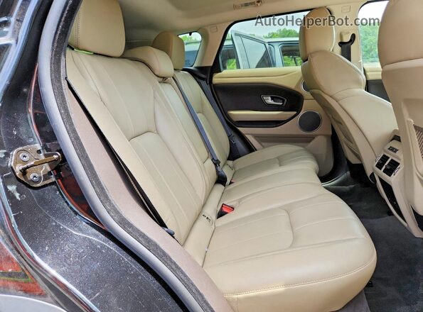 SALVP2BG1HH194776 2017 LAND ROVER RANGE Black Vista interior trasera