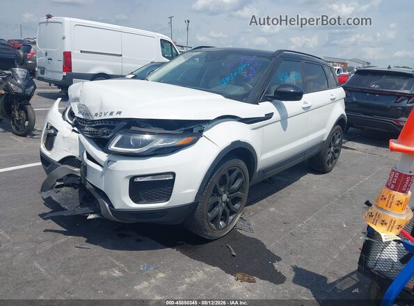SALVP2BG1HH231471 2017 LAND ROVER RANGE ROVER EVOQUE White წინა მარცხენა ხედი სამი მეოთხედიდან