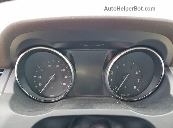 SALVP2BG2GH143642 2016 LAND ROVER RANGE Brown Widok zestawu wskaźników