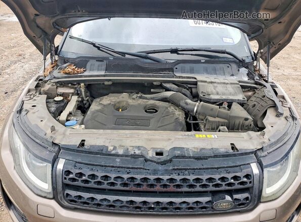 SALVP2BG2GH143642 2016 LAND ROVER RANGE Brown Widok komory silnika