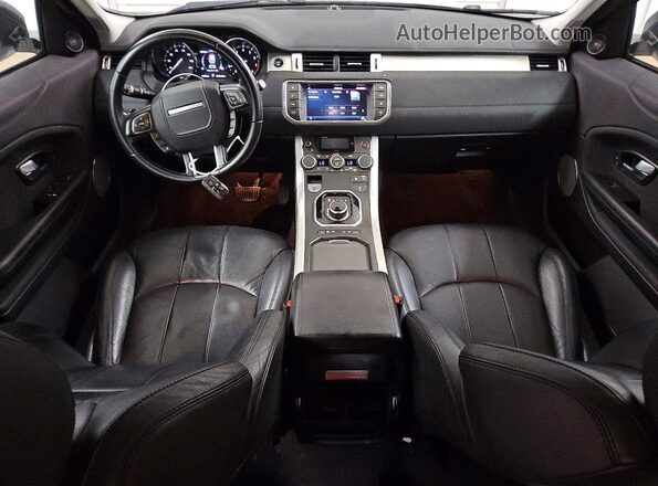 SALVP2BG2HH204120 2017 LAND ROVER RANGE White Widok deski rozdzielczej