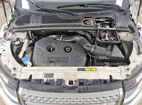 SALVP2BG2HH204120 2017 LAND ROVER RANGE White Widok komory silnika