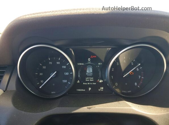 SALVP2BG2HH254595 2017 LAND ROVER RANGE Черный Вид щитка приборов