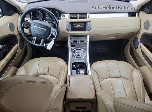 SALVP2BG3GH117910 2016 LAND ROVER RANGE Black წინა პანელის ხედი