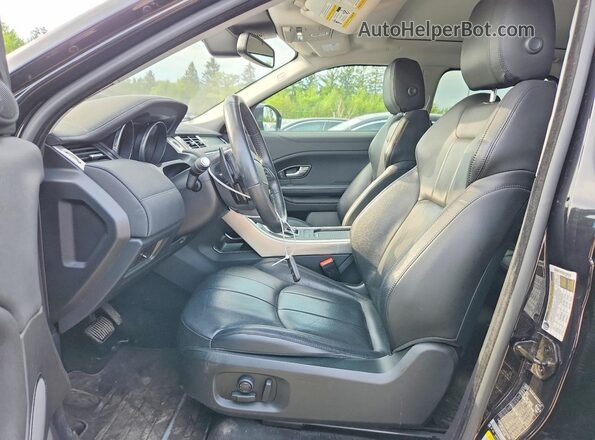 SALVP2BG3HH225638 2017 LAND ROVER RANGE Черный Вид салона спереди