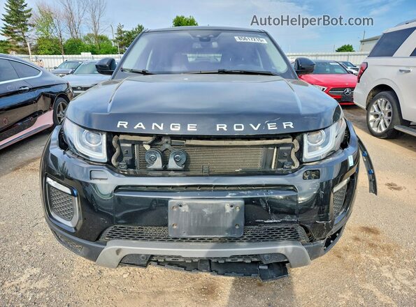 SALVP2BG3HH225638 2017 LAND ROVER RANGE Черный Вид спереди