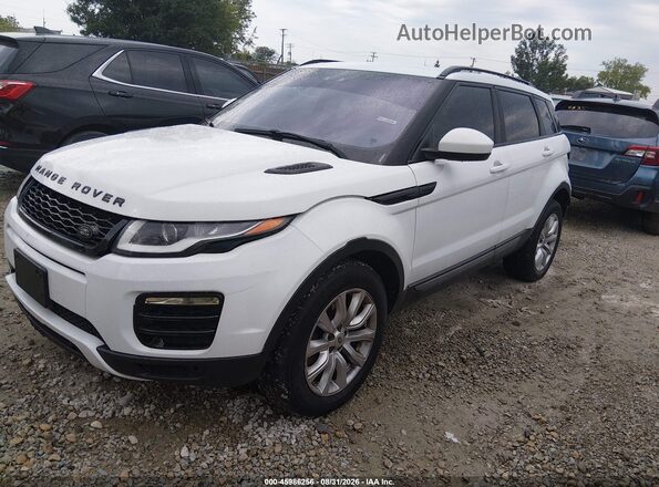 SALVP2BG4GH088854 2016 LAND ROVER RANGE ROVER EVOQUE White Vista tres cuartos delantera izquierda