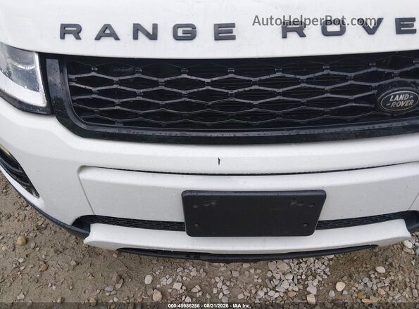 SALVP2BG4GH088854 2016 LAND ROVER RANGE ROVER EVOQUE White Vista del cuadro de instrumentos