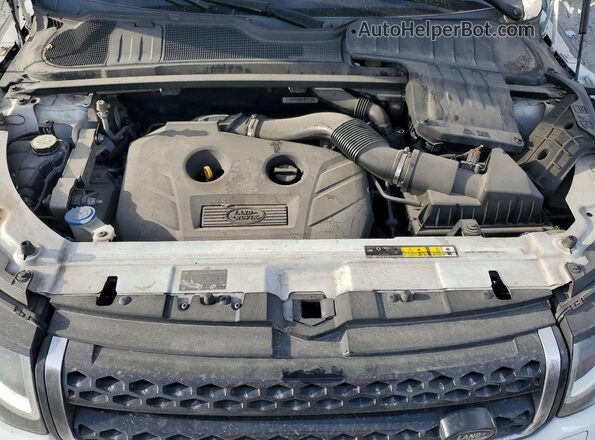 SALVP2BG4GH154349 2016 LAND ROVER RANGE ROVER White VIN კოდის სტიკერის ხედი