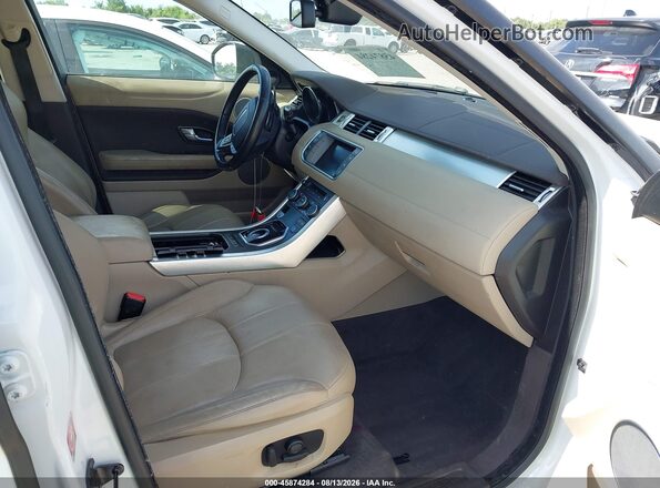 SALVP2BG5GH149113 2016 LAND ROVER RANGE ROVER EVOQUE White წინა სალონის ხედი