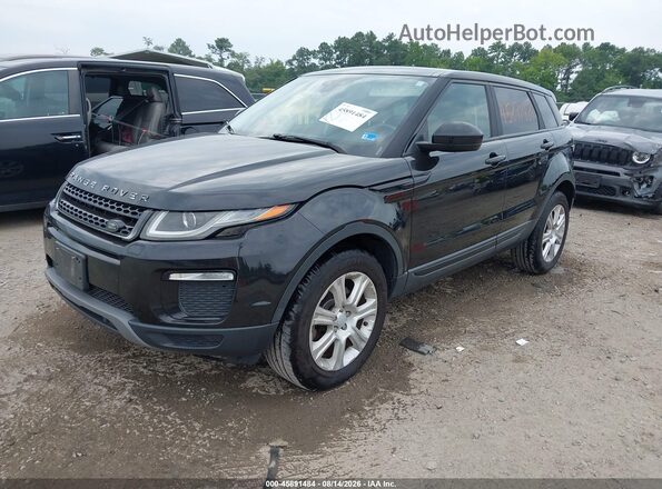 SALVP2BG7GH084538 2016 LAND ROVER RANGE ROVER EVOQUE Black Առջևի ձախ երեք քառորդ տեսարան