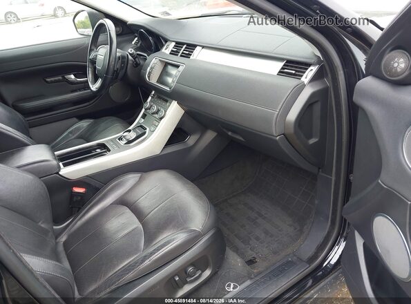 SALVP2BG7GH084538 2016 LAND ROVER RANGE ROVER EVOQUE Black Սալոնի դիմացի տեսք