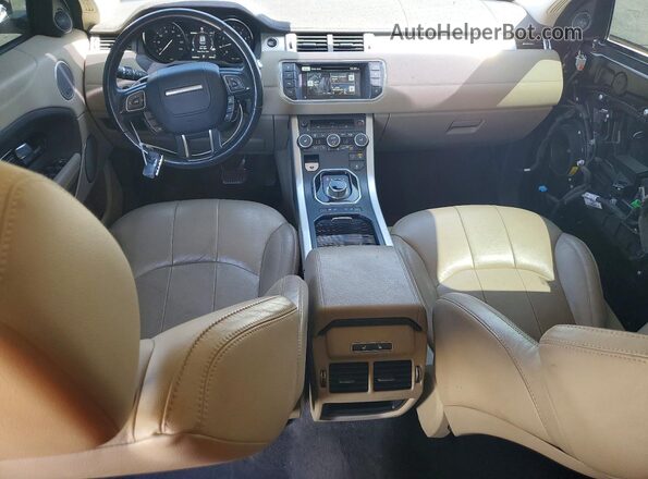 SALVP2BG7GH162641 2016 LAND ROVER RANGE Black Вид панелі приладів