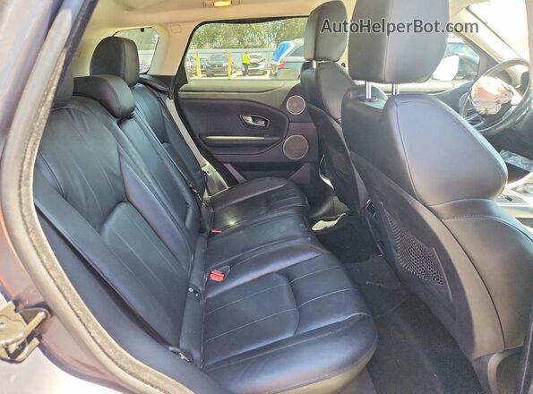 SALVP2BG8GH081096 2016 LAND ROVER RANGE Gray Widok wnętrza z tyłu