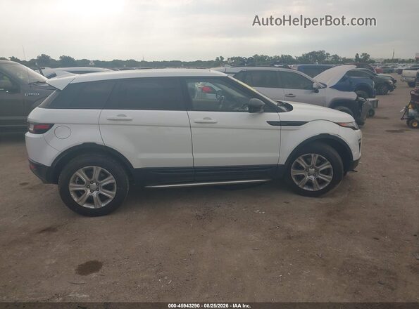 SALVP2BG8GH149946 2016 LAND ROVER RANGE ROVER EVOQUE White Widok wnętrza z tyłu