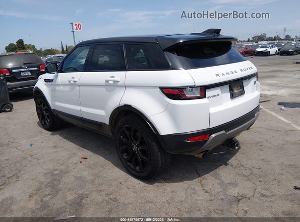 SALVP2BG9GH079020 2016 LAND ROVER RANGE ROVER EVOQUE White უკანა მარცხენა