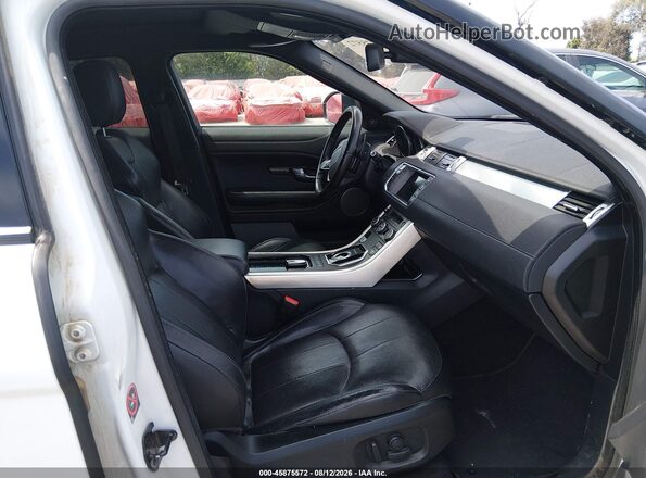 SALVP2BG9GH079020 2016 LAND ROVER RANGE ROVER EVOQUE White წინა სალონის ხედი