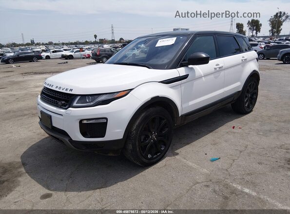 SALVP2BG9GH079020 2016 LAND ROVER RANGE ROVER EVOQUE White წინა მარცხენა ხედი სამი მეოთხედიდან