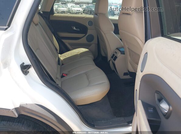 SALVP2BGXGH150256 2016 LAND ROVER RANGE ROVER EVOQUE White Widok naklejki z numerem VIN