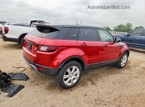 SALVP2BGXHH209372 2017 LAND ROVER RANGE Red Задня права чверть