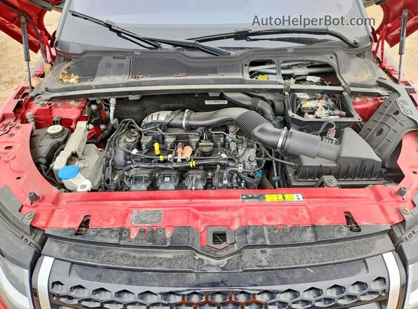 SALVP2BGXHH209372 2017 LAND ROVER RANGE Red Вид задньої частини салону