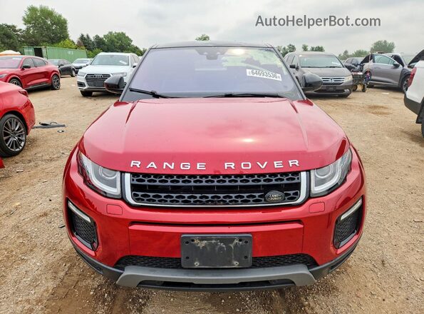 SALVP2BGXHH209372 2017 LAND ROVER RANGE Red Вид спереду