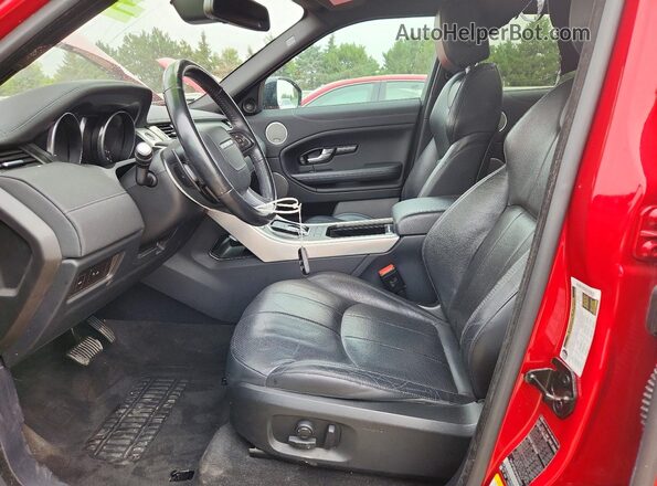 SALVP2BGXHH209372 2017 LAND ROVER RANGE Red Вид салону спереду