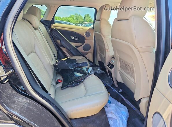 SALVP2RX0KH345720 2019 LAND ROVER RANGE Black Vista interior trasera