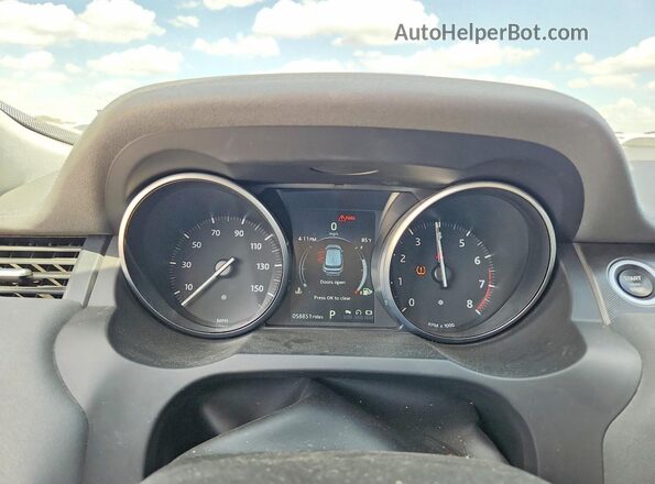 SALVP2RX1JH276521 2018 LAND ROVER RANGE Белый Вид щитка приборов