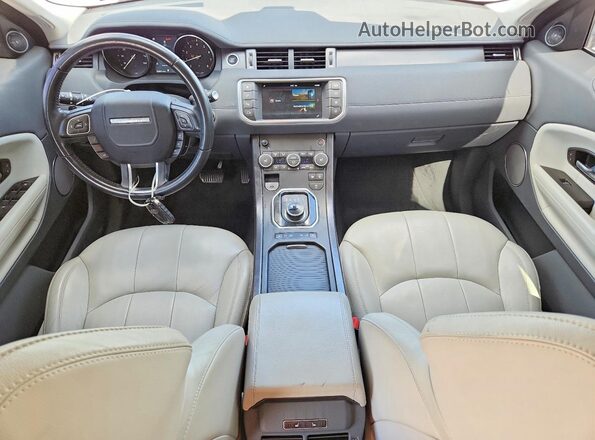 SALVP2RX1JH276521 2018 LAND ROVER RANGE Белый Вид панели приборов
