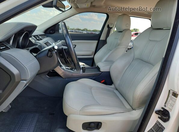 SALVP2RX1JH276521 2018 LAND ROVER RANGE Белый Вид салона спереди