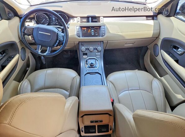 SALVP2RX2JH299287 2018 LAND ROVER RANGE Black Առջևի վահանակի տեսք