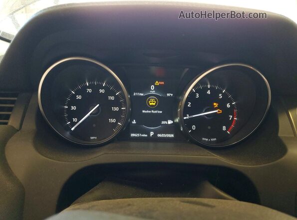 SALVP2RX4JH283639 2018 LAND ROVER RANGE Black Սարքավորումների վահանակի տեսք
