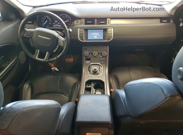 SALVP2RX4JH283639 2018 LAND ROVER RANGE Black Առջևի վահանակի տեսք