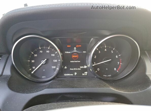SALVP2RX4JH299811 2018 LAND ROVER RANGE White Սարքավորումների վահանակի տեսք