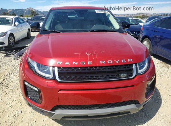 SALVP2RX7JH307206 2018 LAND ROVER RANGE Red წინა ხედი