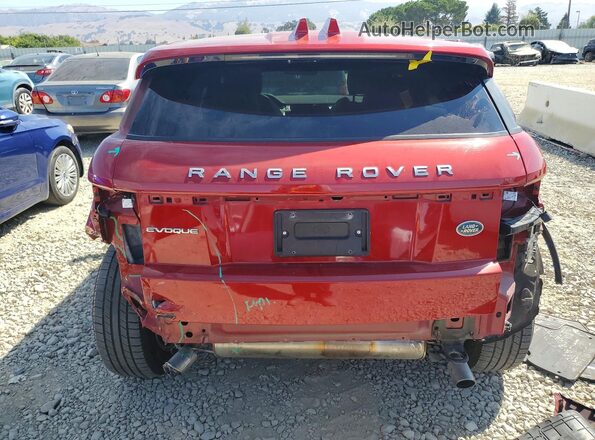 SALVP2RX7JH307206 2018 LAND ROVER RANGE Red უკანა ხედი