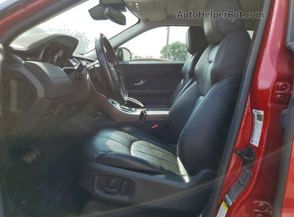 SALVP2RX7KH340806 2019 LAND ROVER RANGE Red Front interior view