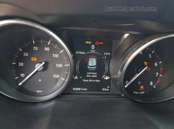SALVP2RXXKH349015 2019 LAND ROVER RANGE Black Սարքավորումների վահանակի տեսք