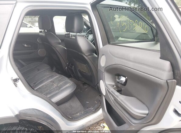 SALVR2BG1GH156375 2016 LAND ROVER RANGE ROVER EVOQUE Silver VIN კოდის სტიკერის ხედი