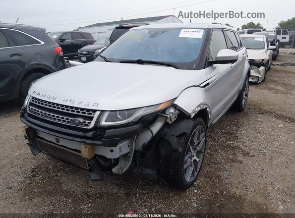 SALVR2BG1GH156375 2016 LAND ROVER RANGE ROVER EVOQUE Silver წინა მარცხენა ხედი სამი მეოთხედიდან