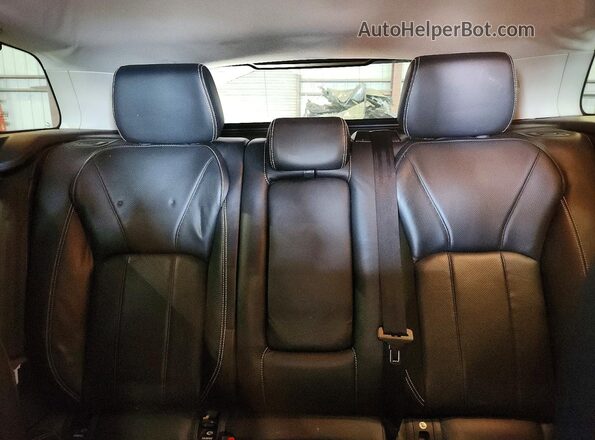 SALVR2BGXGH078291 2016 LAND ROVER RANGE Black Widok tylnych siedzeń